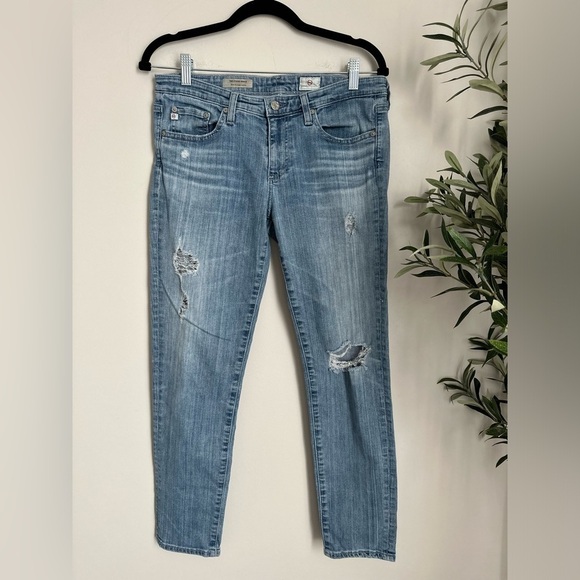 AG Stevie slim straight ankle distressed jeans 29R‎ - Picture 1 of 7